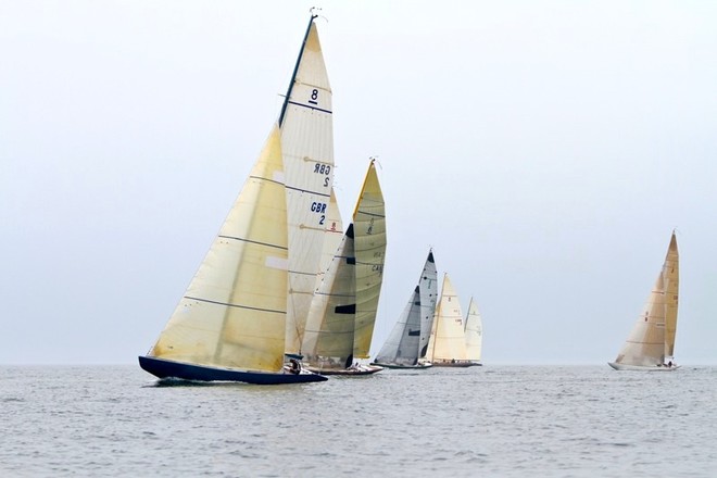 Lafayette (GBR2) leading the fleet © Joaquim Santos http://www.eye4photos.ca